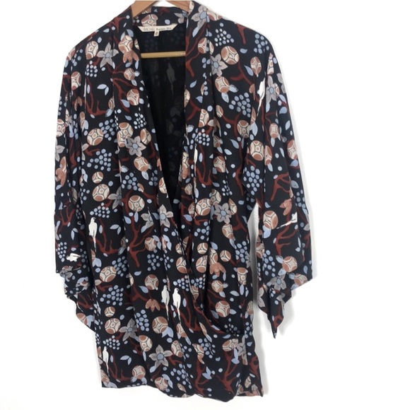 Rachel Roy bell sleeve wrap tunic sz extra small - Picture 2 of 5